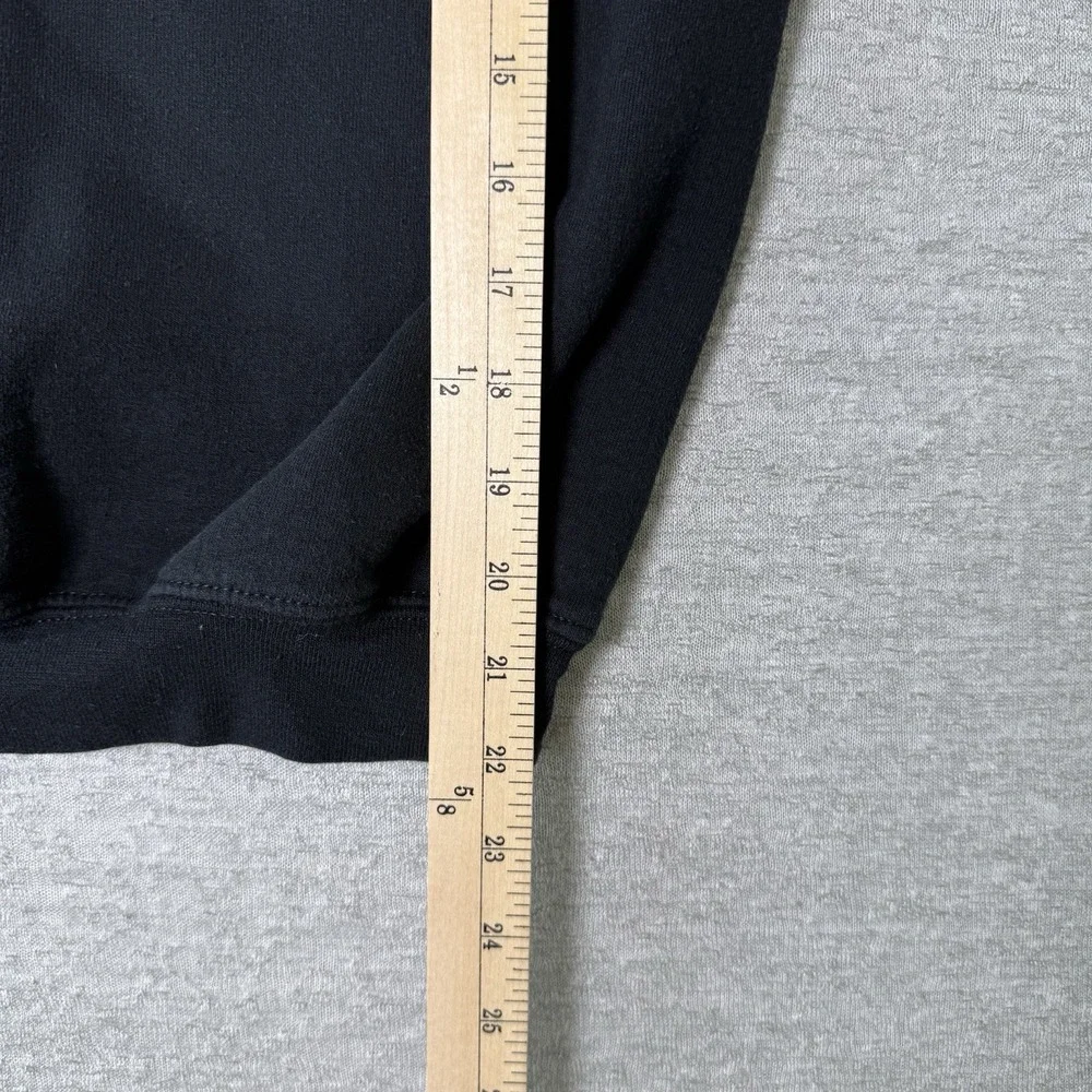 Gildan‎ Volleyball Sweatshirt Youth XL Black Graphic Crewneck Kids Pullover